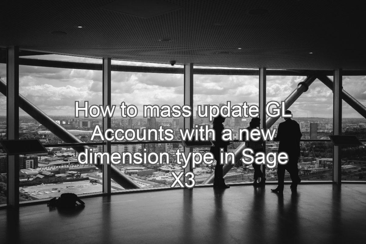 new dimension type in Sage X3