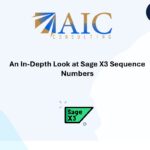 Sequence numbers in Sage X3