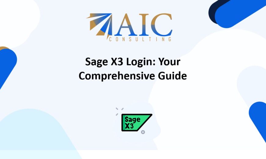 sage x3 login