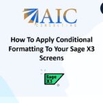 Conditional Formatting in Sage X3
