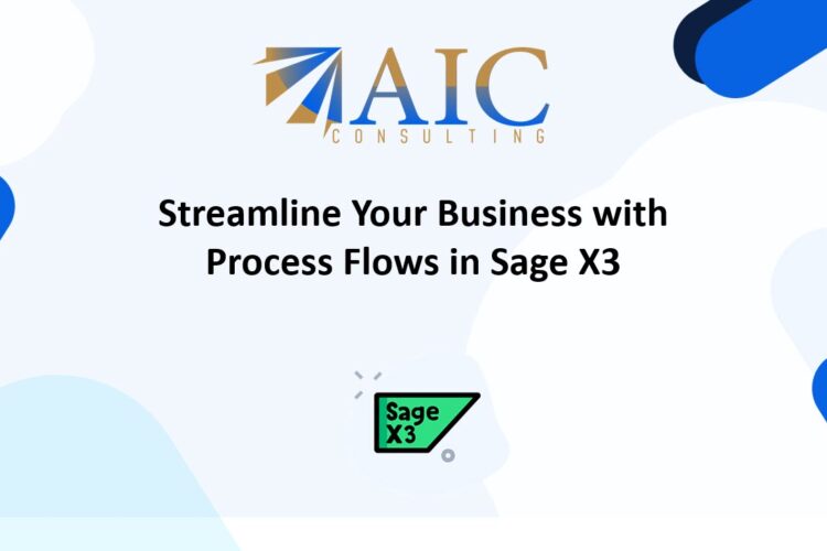 process flow sage x3